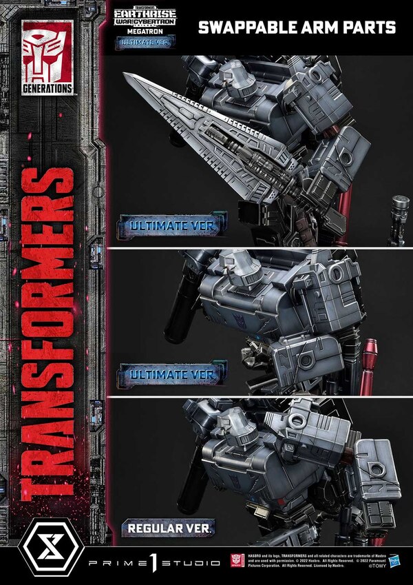 Prime 1 Studio War For Cybertron SIEGE PMTF 06UT Megatron Ultimate Version Official Image  (7 of 73)